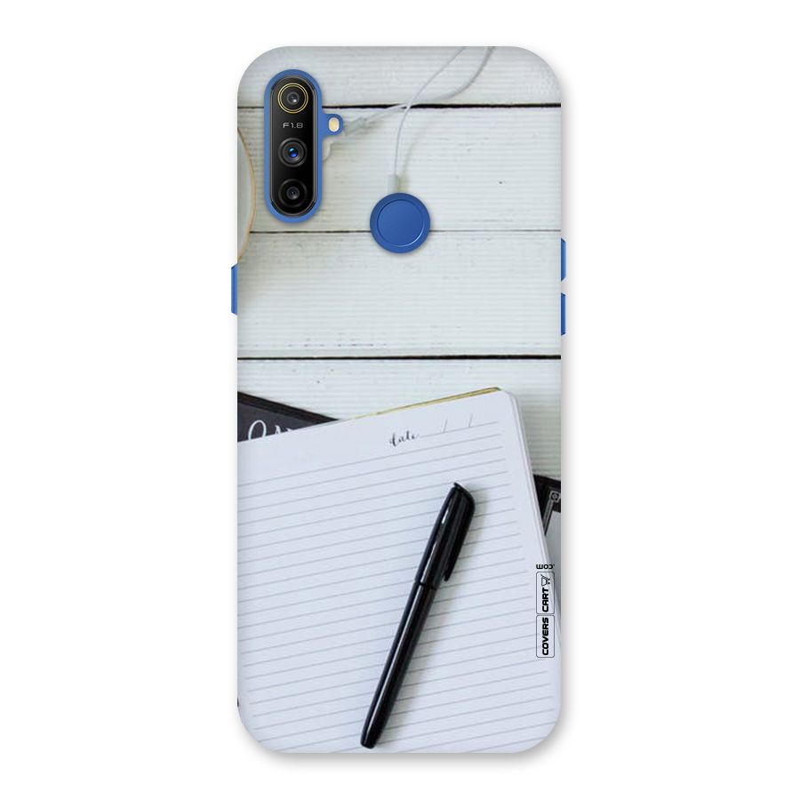 Headphones Notes Back Case for Realme Narzo 10A