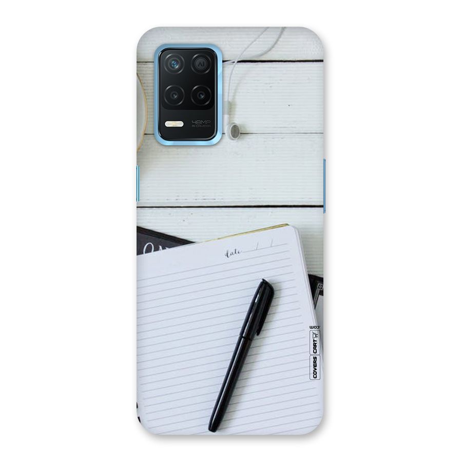 Headphones Notes Back Case for Realme Narzo 30 5G
