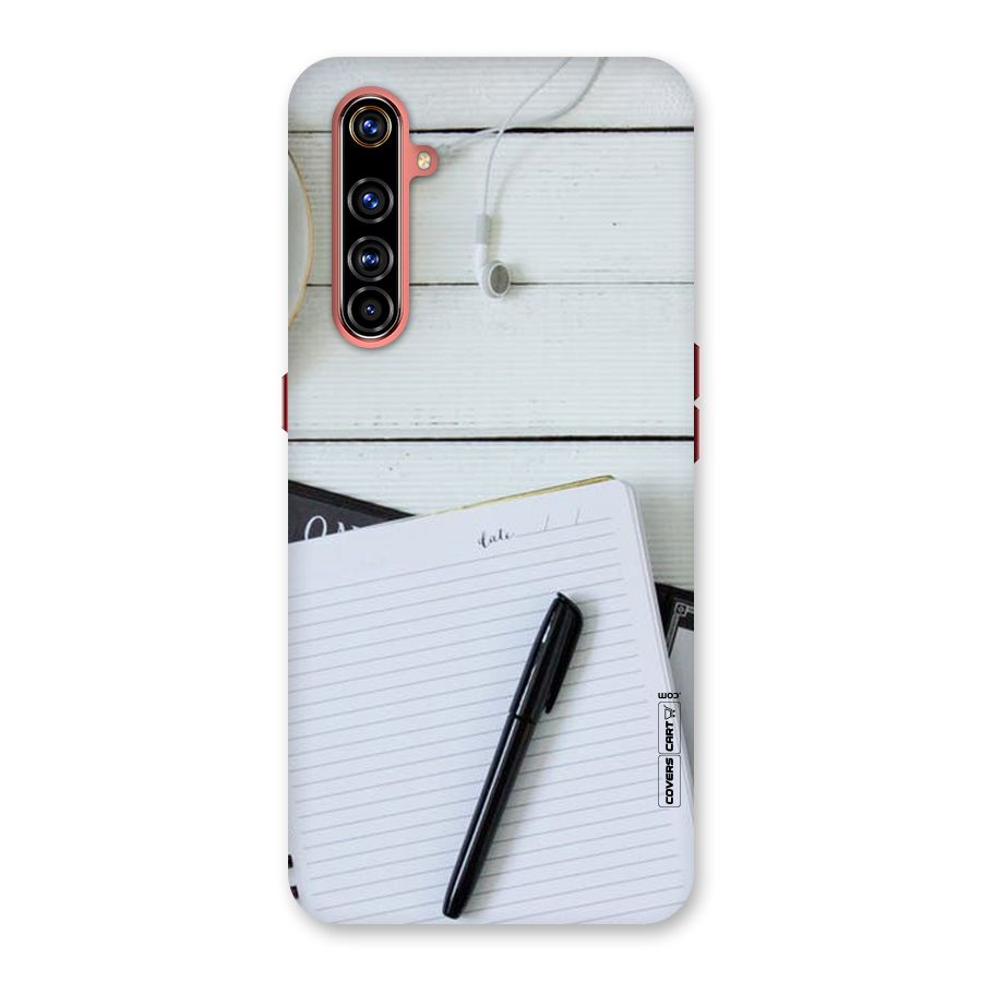 Headphones Notes Back Case for Realme X50 Pro