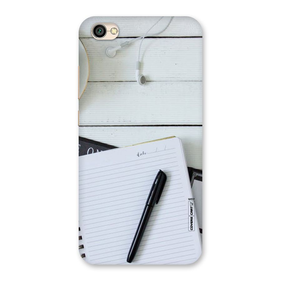 Headphones Notes Back Case for Redmi Y1 Lite