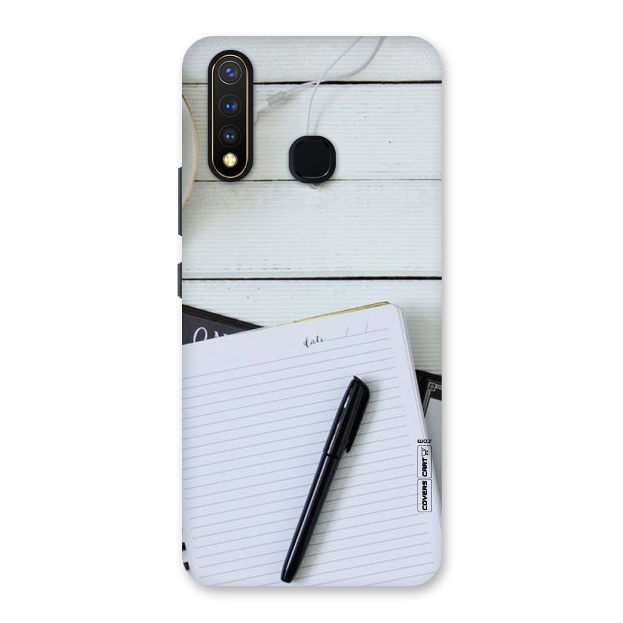 Headphones Notes Back Case for Vivo U20