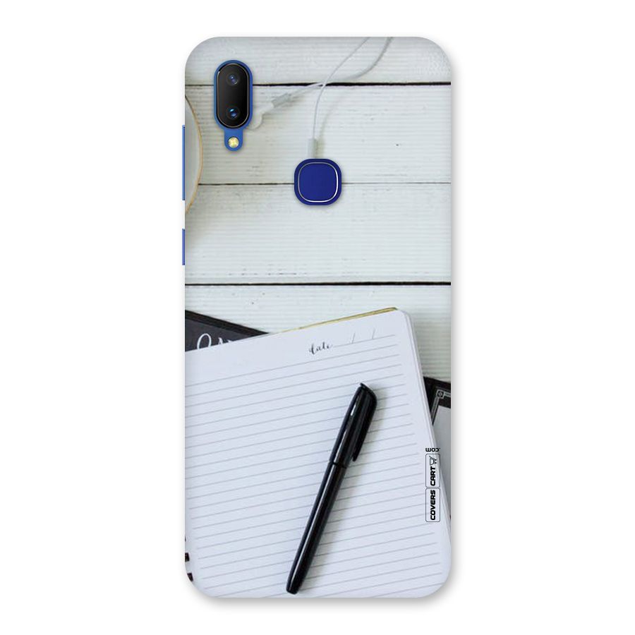 Headphones Notes Back Case for Vivo V11