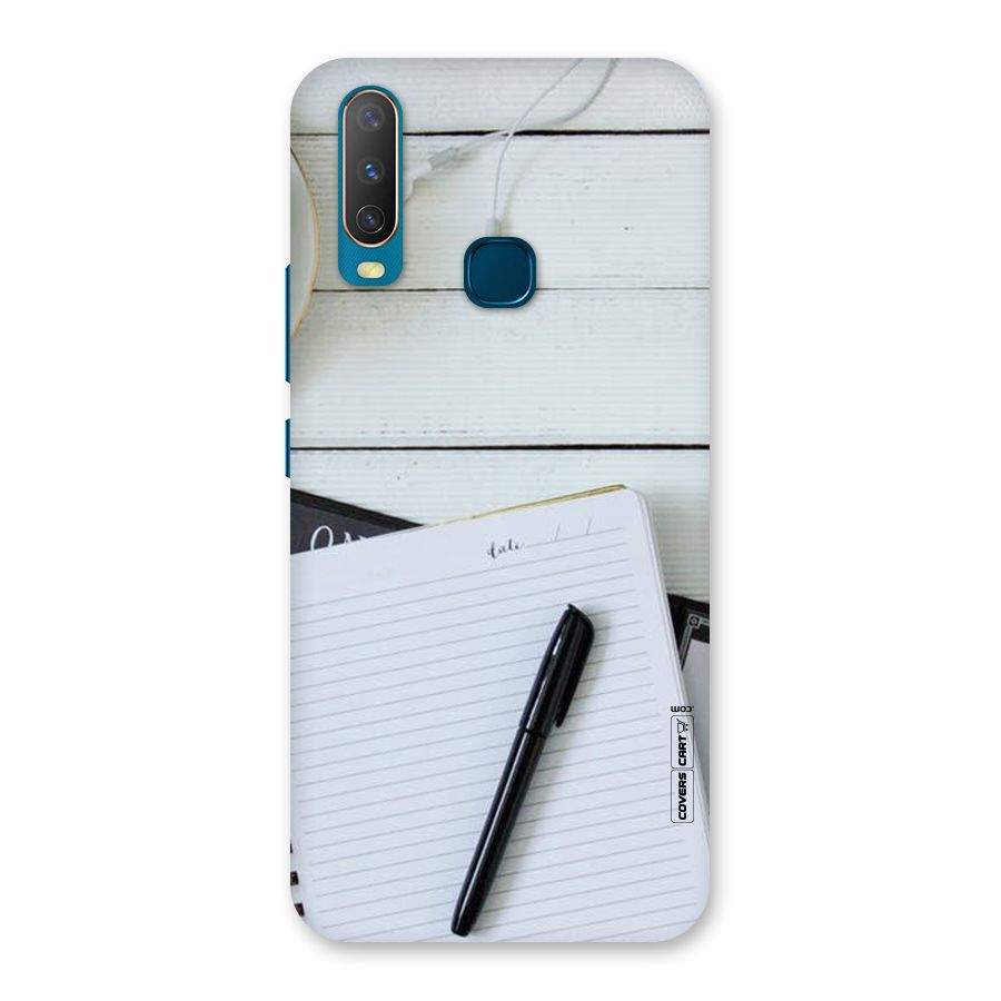 Headphones Notes Back Case for Vivo Y11