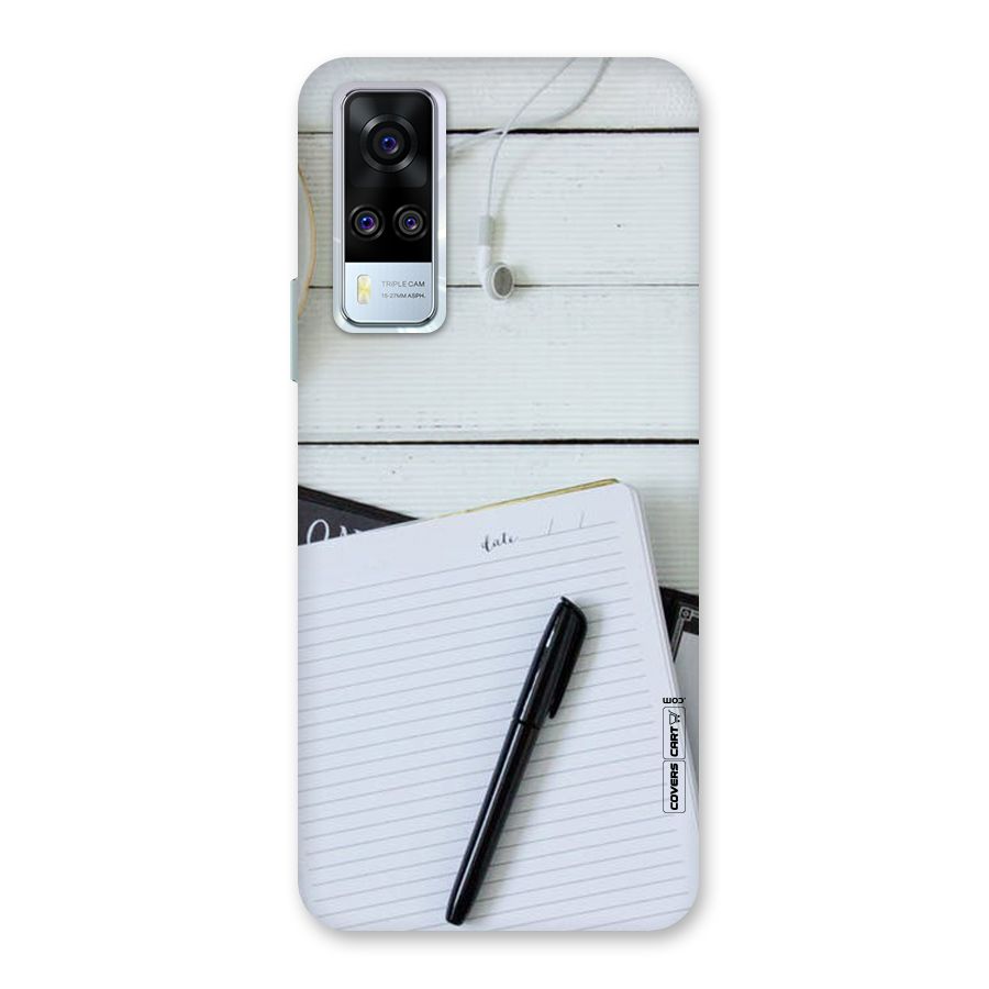 Headphones Notes Back Case for Vivo Y31