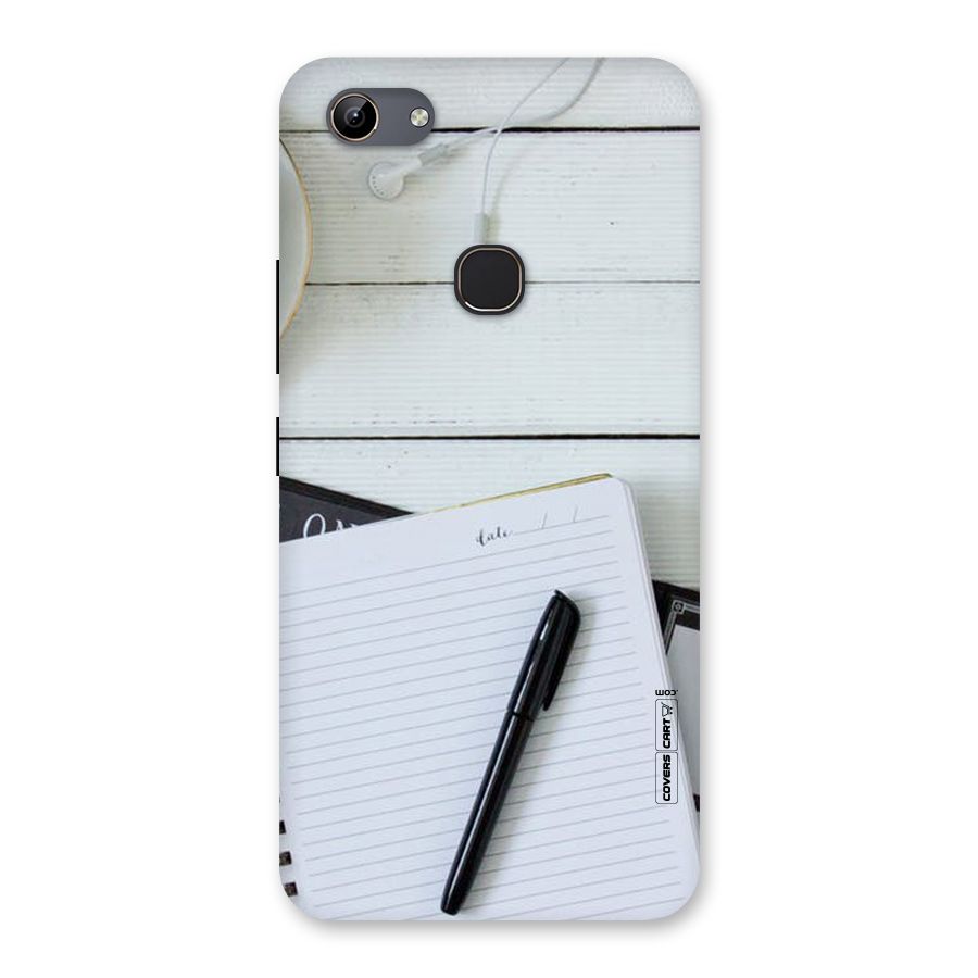 Headphones Notes Back Case for Vivo Y81