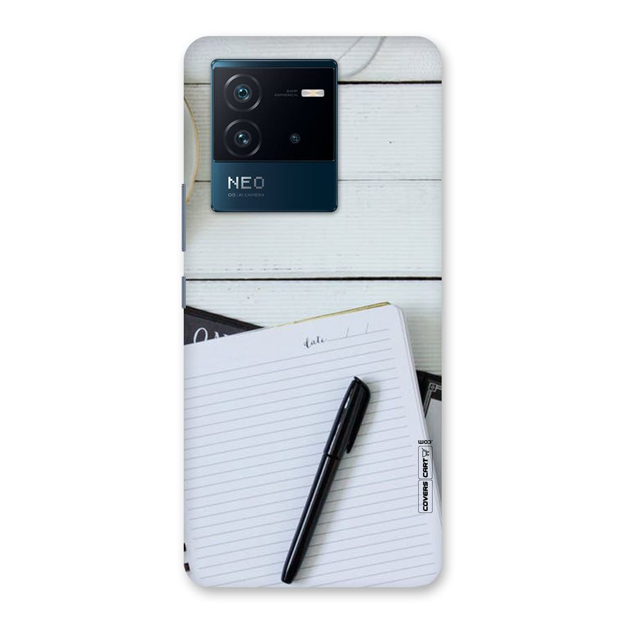Headphones Notes Back Case for Vivo iQOO Neo 6 5G