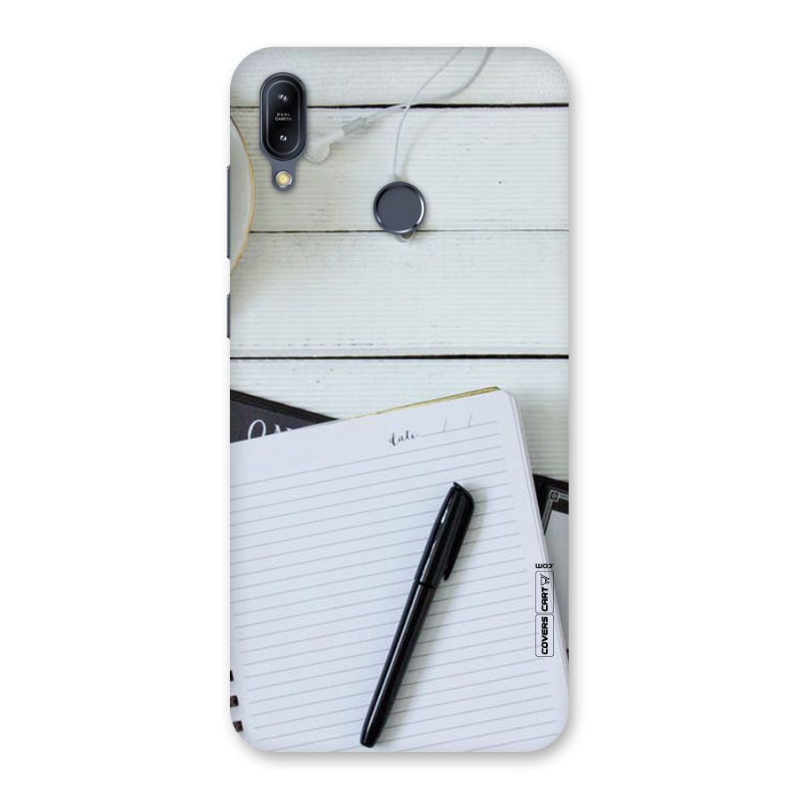 Headphones Notes Back Case for Zenfone Max M2