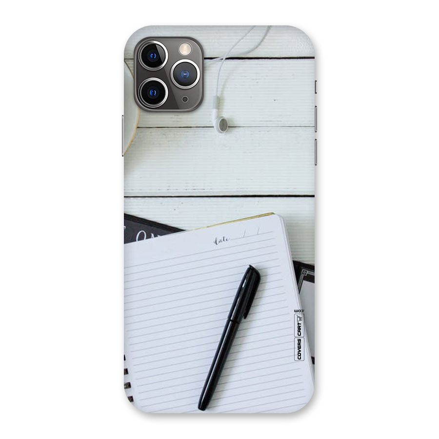 Headphones Notes Back Case for iPhone 11 Pro Max