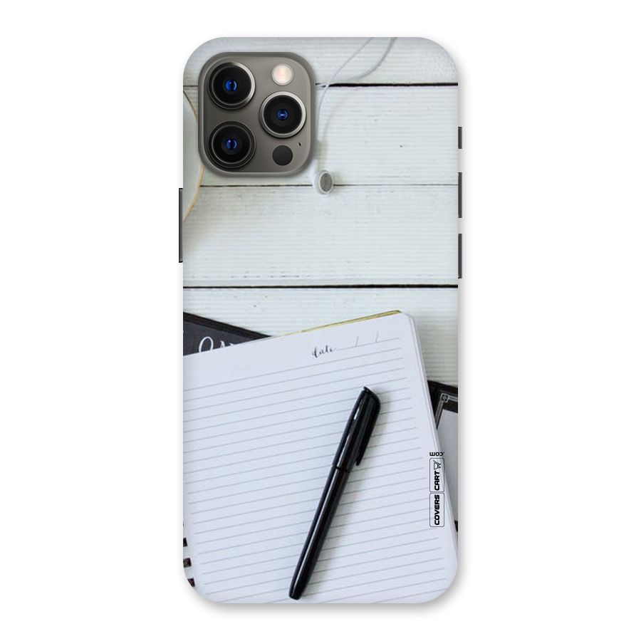 Headphones Notes Back Case for iPhone 12 Pro Max