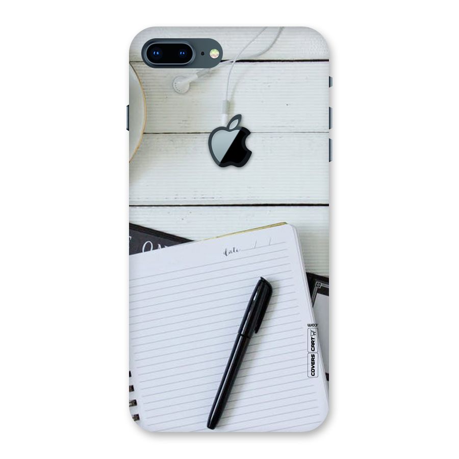 Headphones Notes Back Case for iPhone 7 Plus Apple Cut