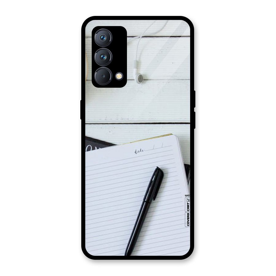Headphones Notes Glass Back Case for Realme GT Master Edition