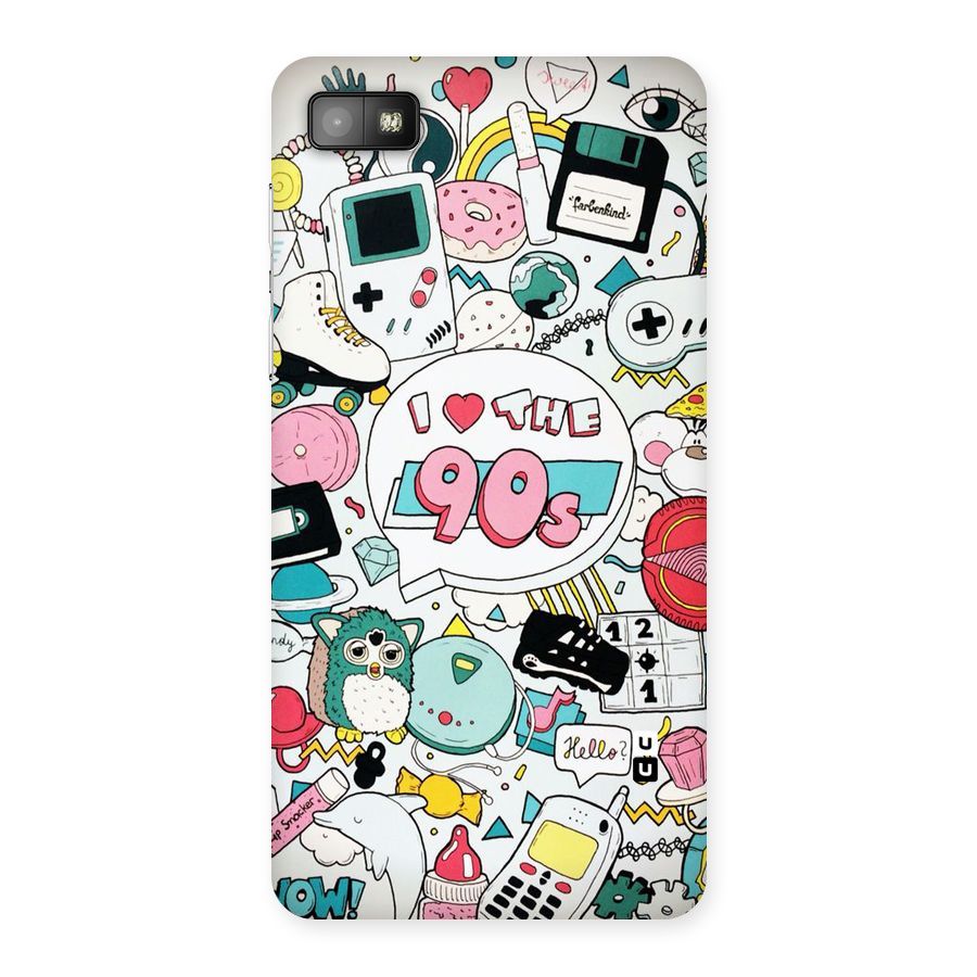 Heart 90s Back Case for Blackberry Z10