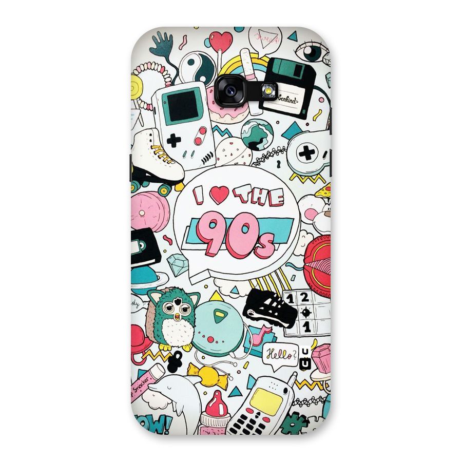 Heart 90s Back Case for Galaxy A5 2017