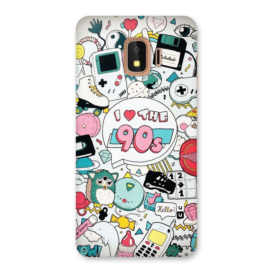 Heart 90s Back Case for Galaxy J2 Core