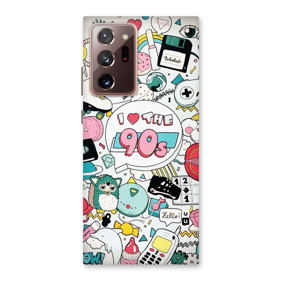 Heart 90s Back Case for Galaxy Note 20 Ultra