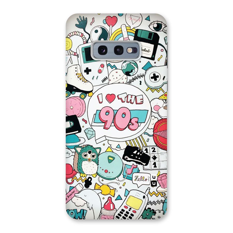 Heart 90s Back Case for Galaxy S10e