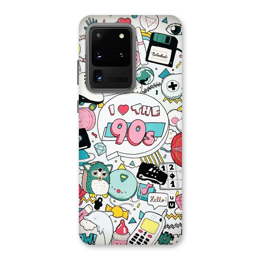 Heart 90s Back Case for Galaxy S20 Ultra