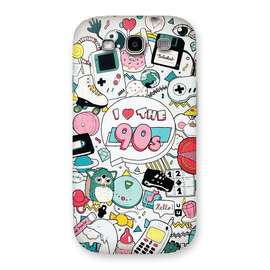 Heart 90s Back Case for Galaxy S3