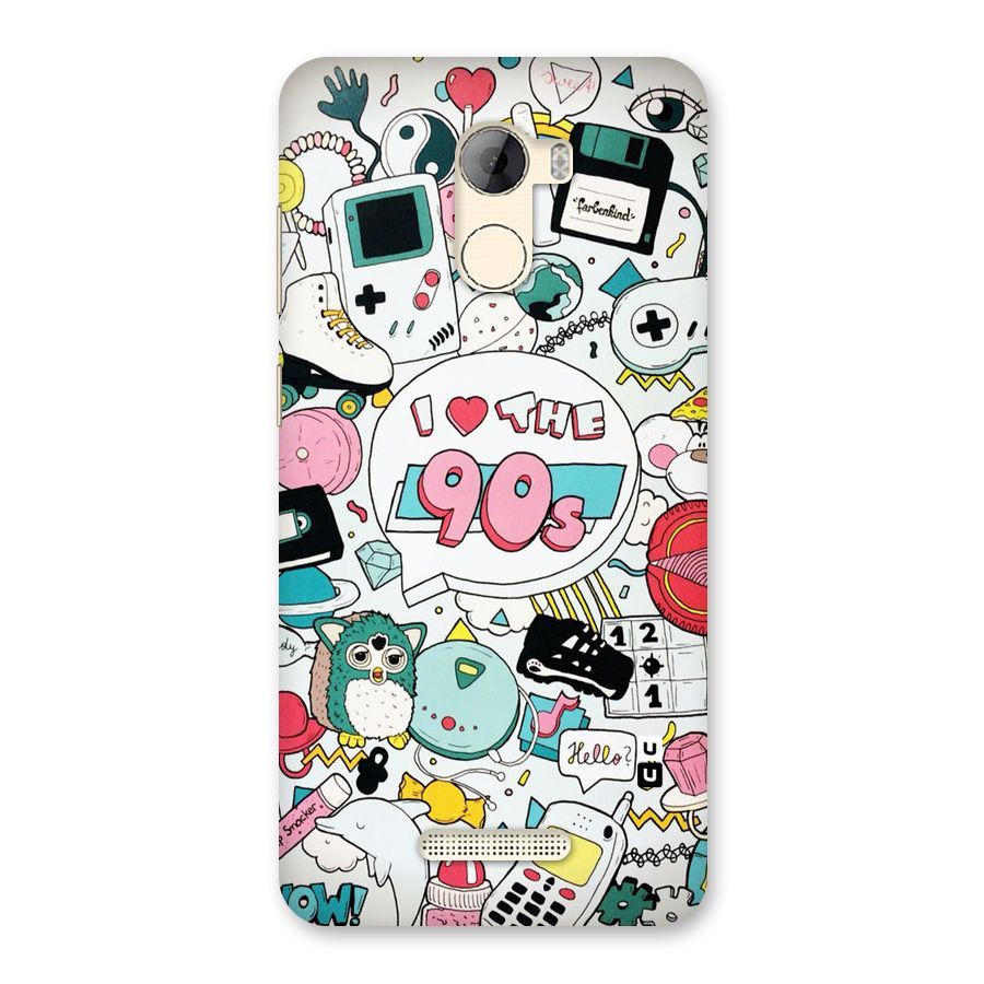 Heart 90s Back Case for Gionee A1 LIte