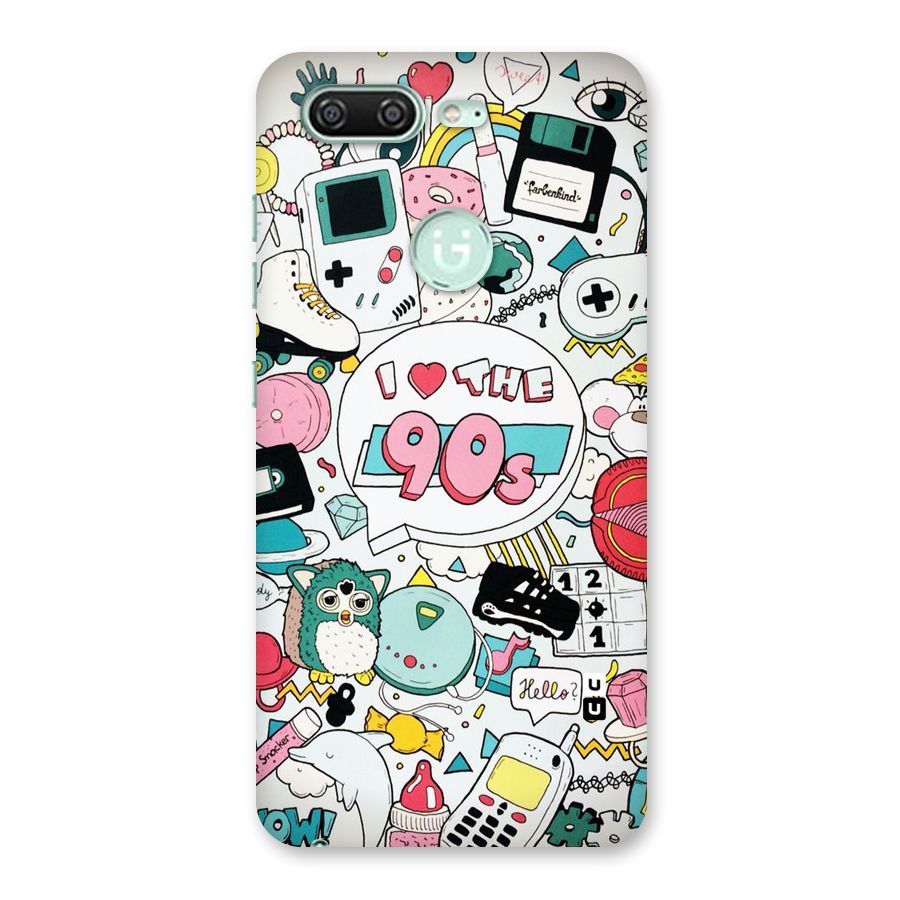 Heart 90s Back Case for Gionee S10