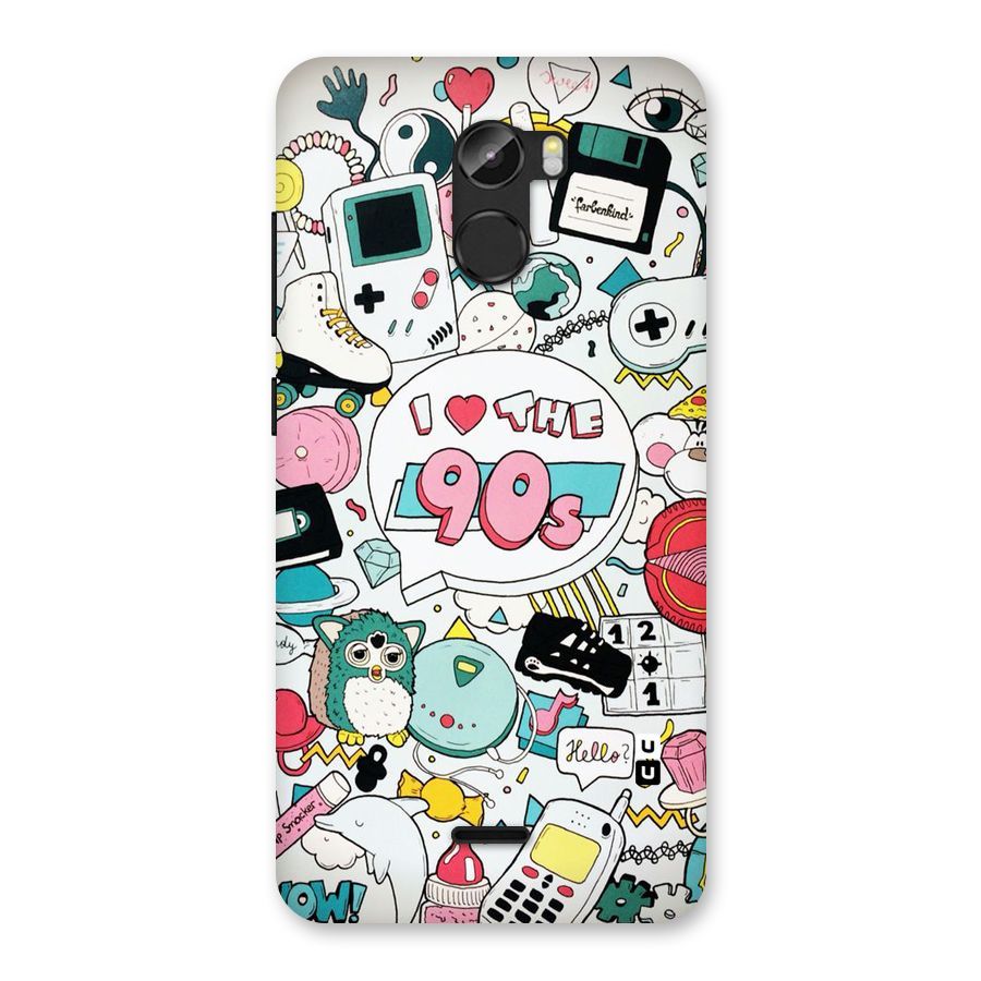 Heart 90s Back Case for Gionee X1