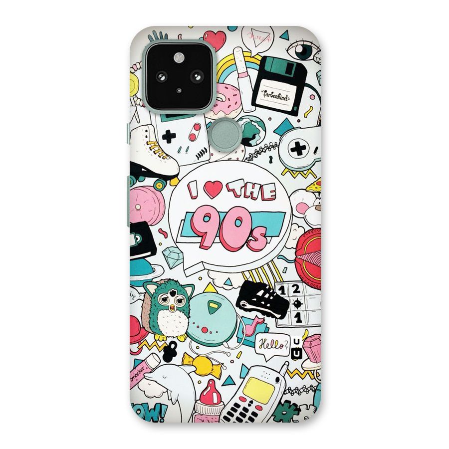 Heart 90s Back Case for Google Pixel 5