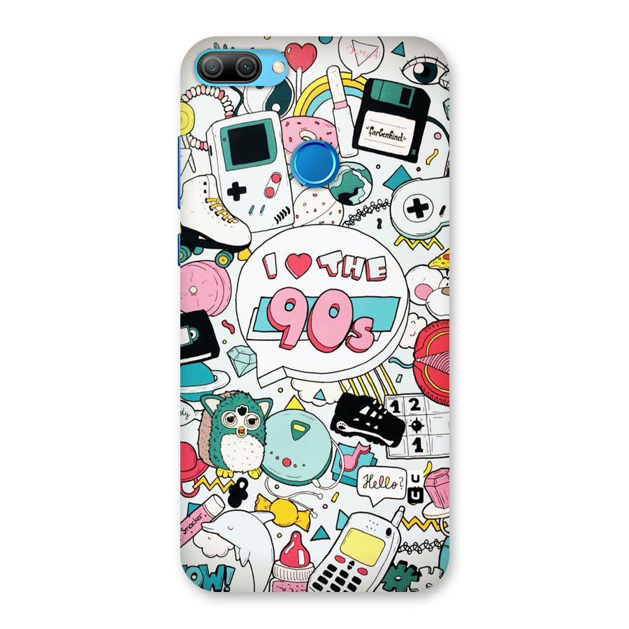 Heart 90s Back Case for Honor 9N