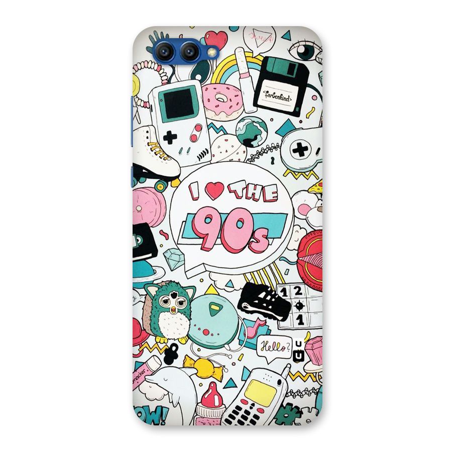 Heart 90s Back Case for Honor View 10