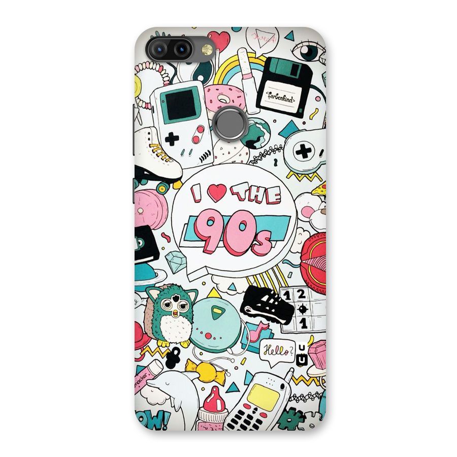 Heart 90s Back Case for Infinix Hot 6 Pro