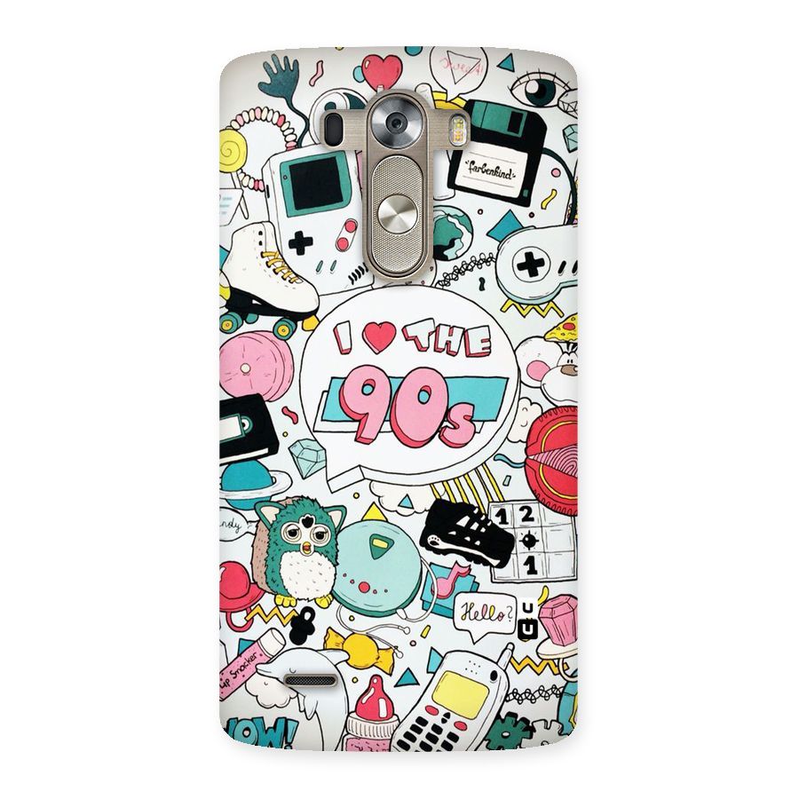Heart 90s Back Case for LG G3