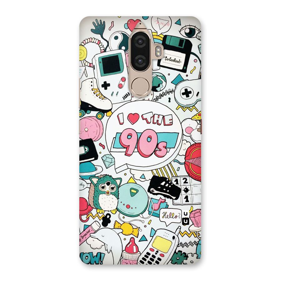 Heart 90s Back Case for Lenovo K8 Note