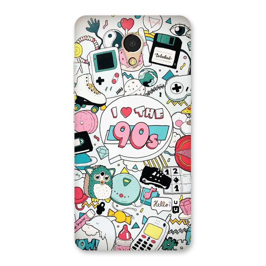 Heart 90s Back Case for Lenovo P2