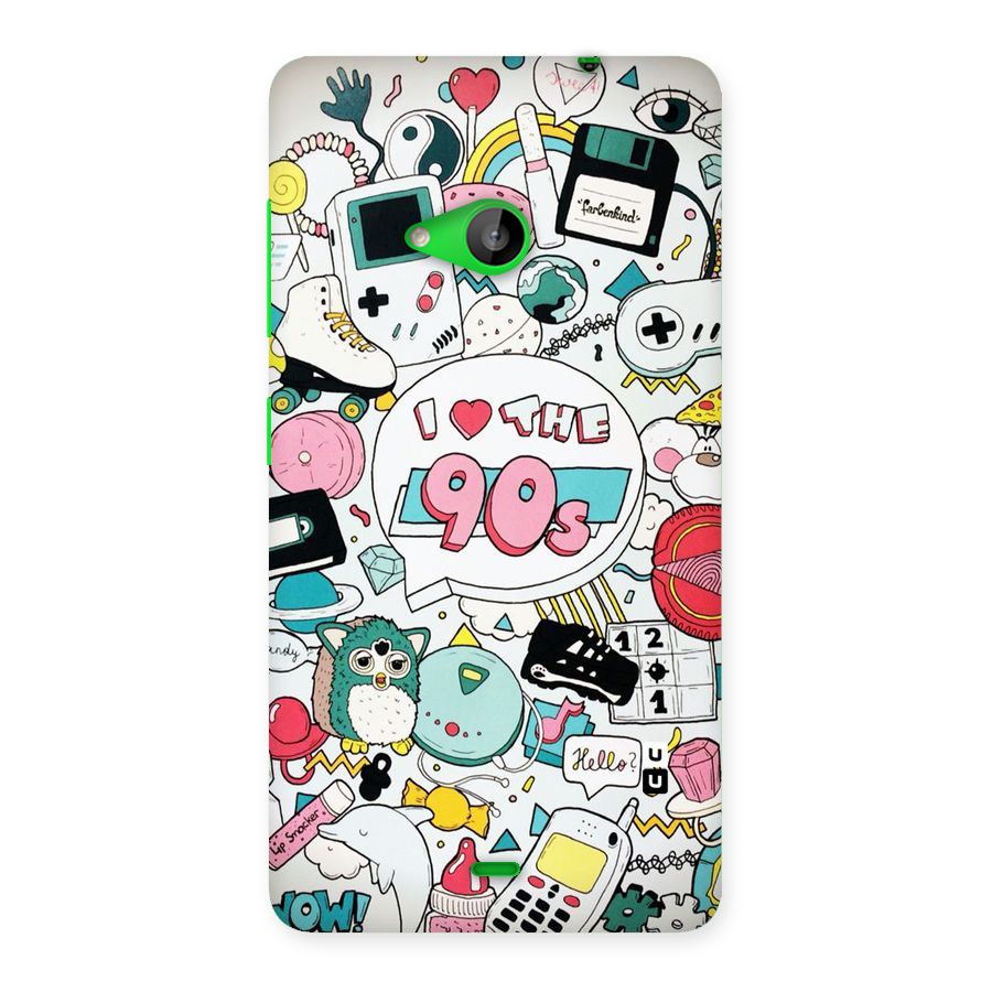 Heart 90s Back Case for Lumia 535