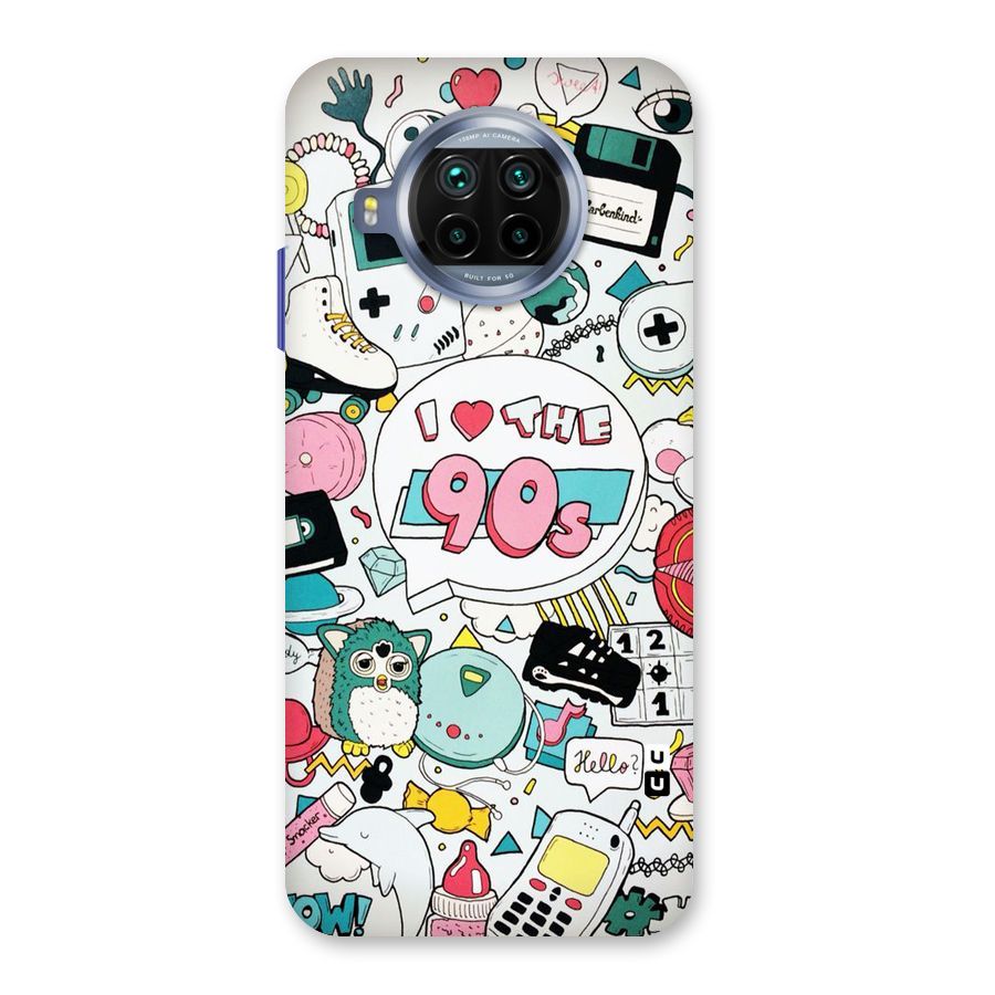 Heart 90s Back Case for Mi 10i