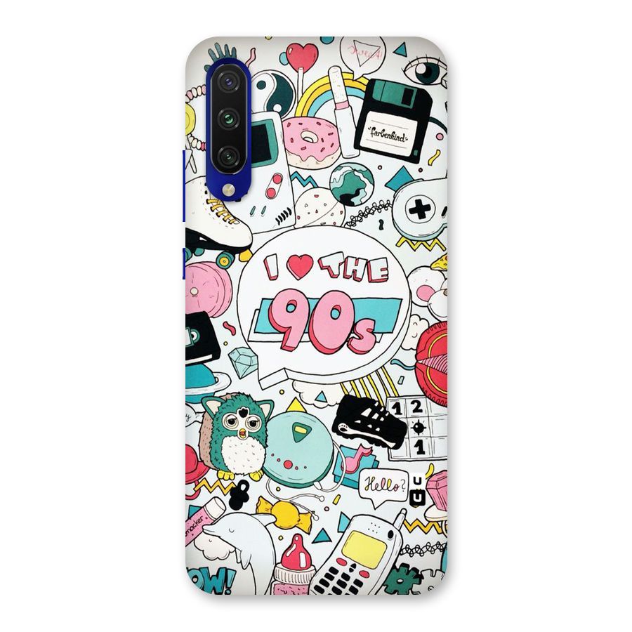 Heart 90s Back Case for Mi A3