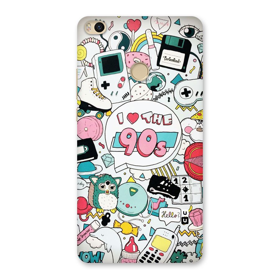 Heart 90s Back Case for Mi Max 2