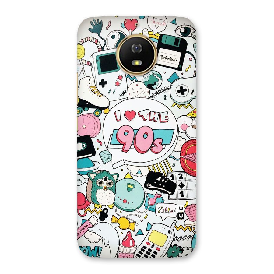 Heart 90s Back Case for Moto G5s