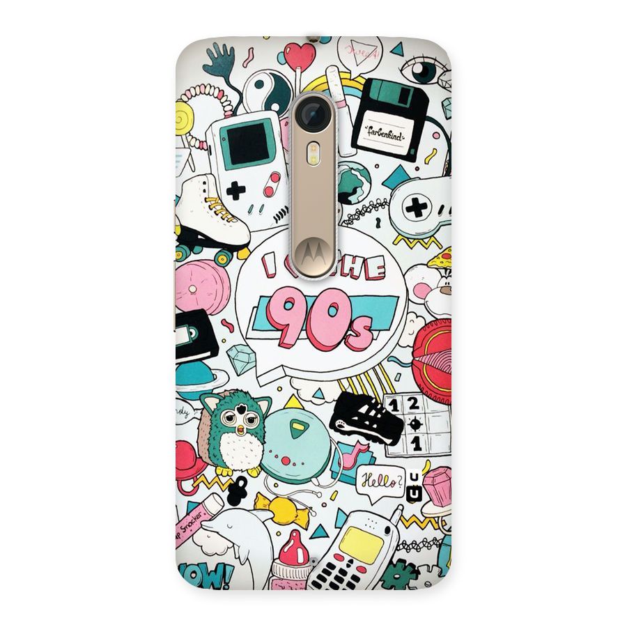 Heart 90s Back Case for Motorola Moto X Style