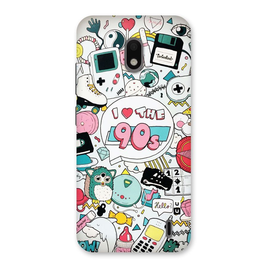 Heart 90s Back Case for Nokia 2.2