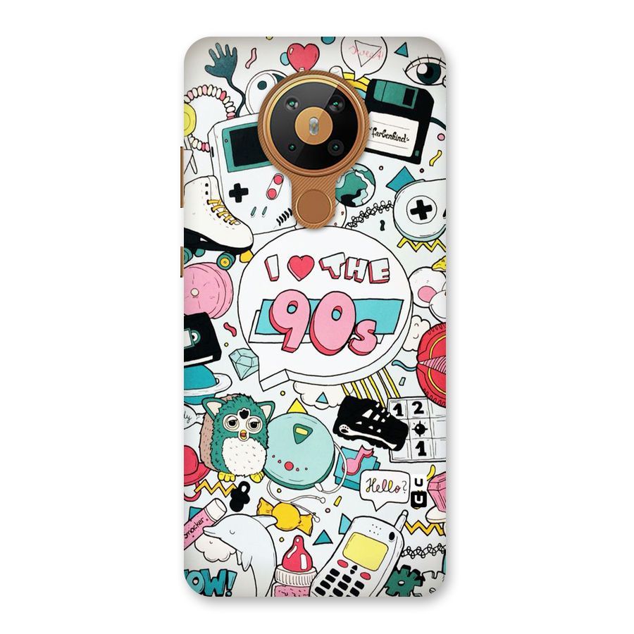 Heart 90s Back Case for Nokia 5.3