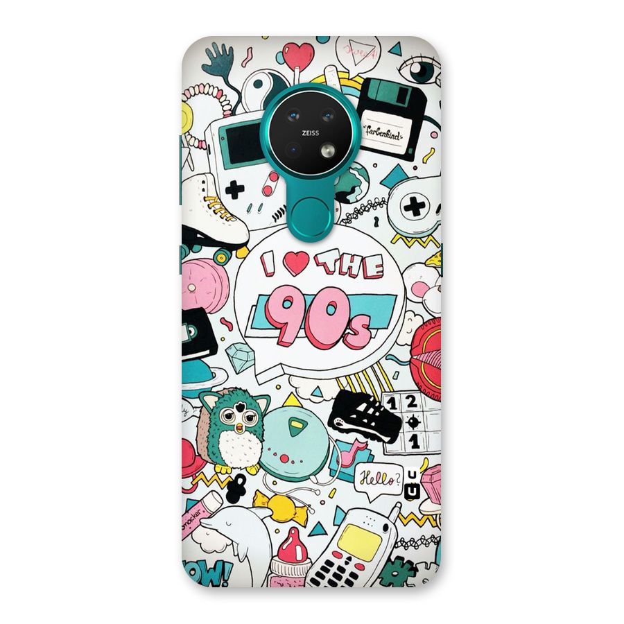 Heart 90s Back Case for Nokia 7.2