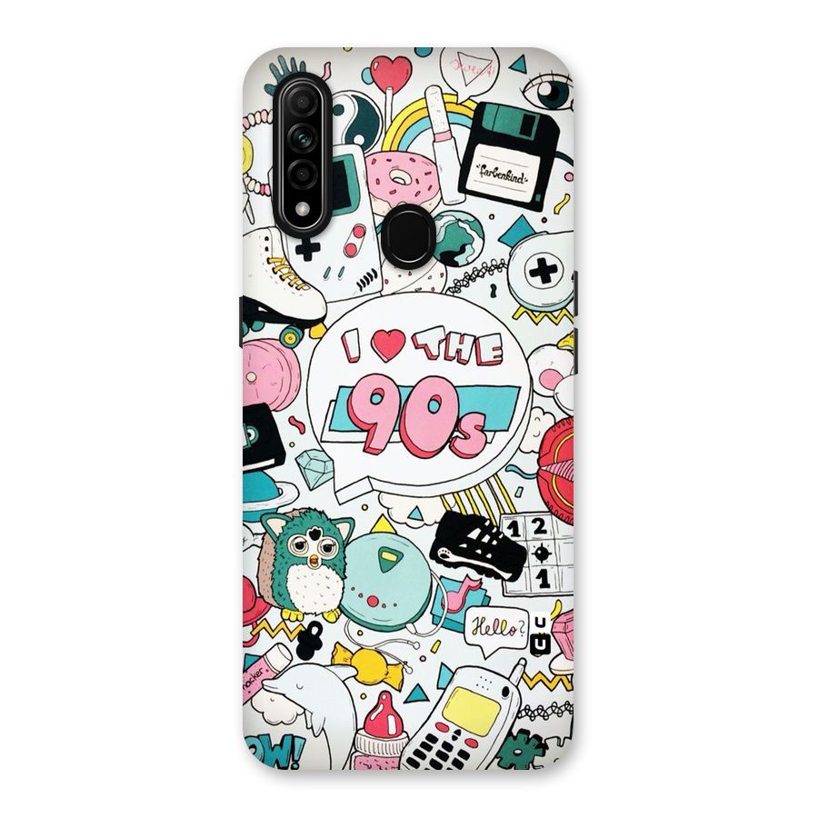Heart 90s Back Case for Oppo A31