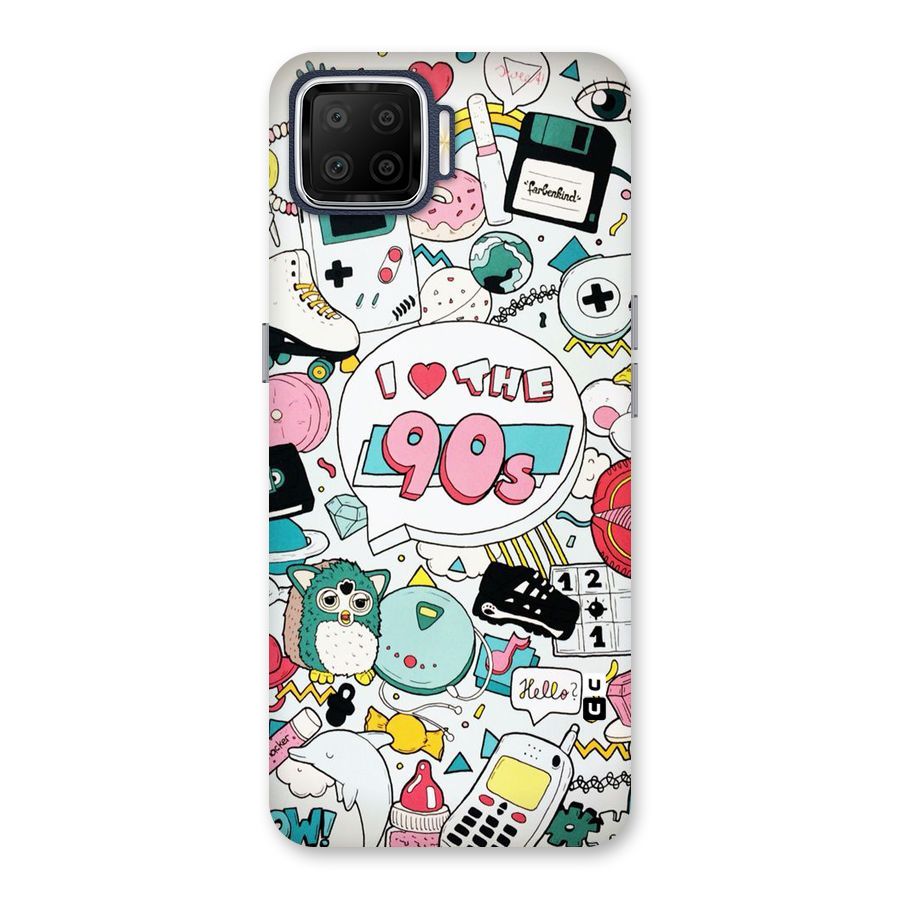 Heart 90s Back Case for Oppo F17