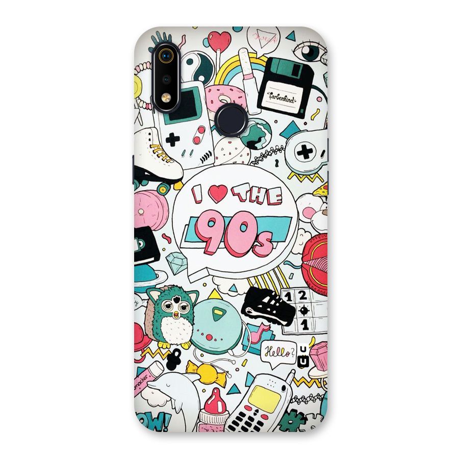 Heart 90s Back Case for Realme 3i