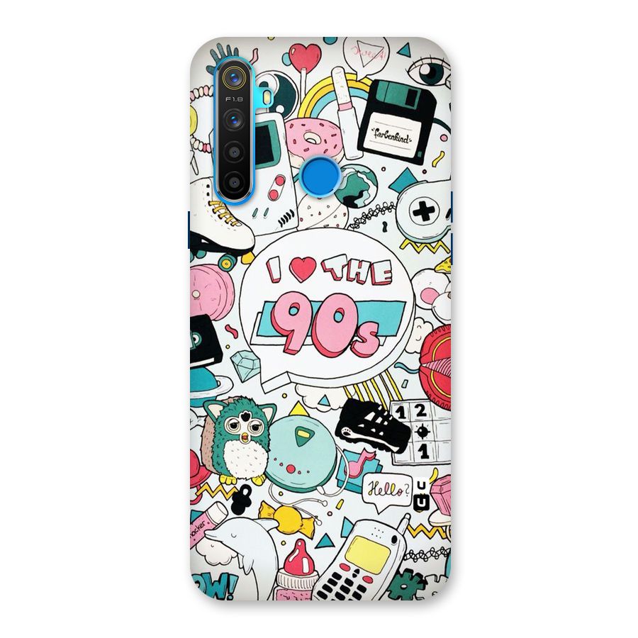 Heart 90s Back Case for Realme 5s