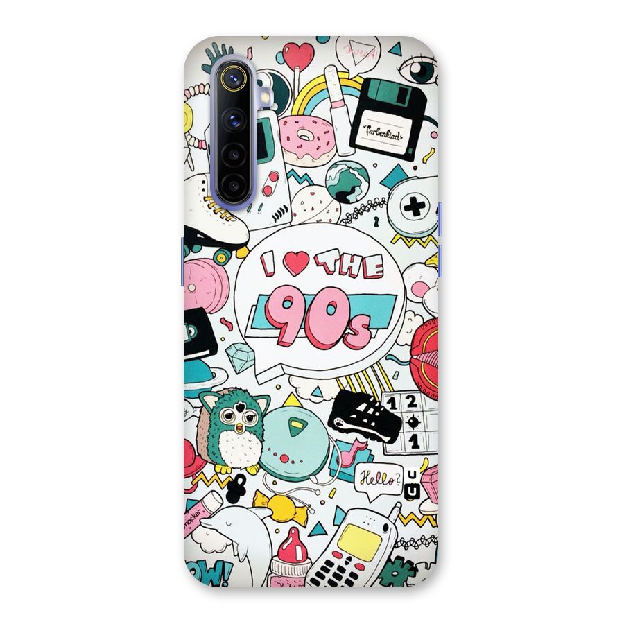 Heart 90s Back Case for Realme 6i