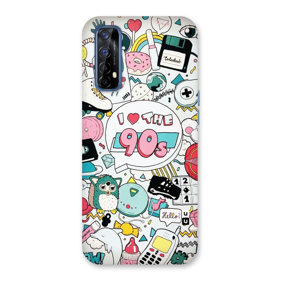 Heart 90s Back Case for Realme 7
