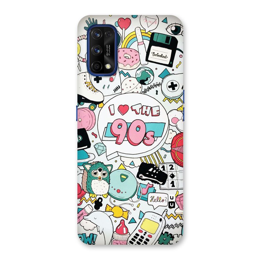Heart 90s Back Case for Realme 7 Pro