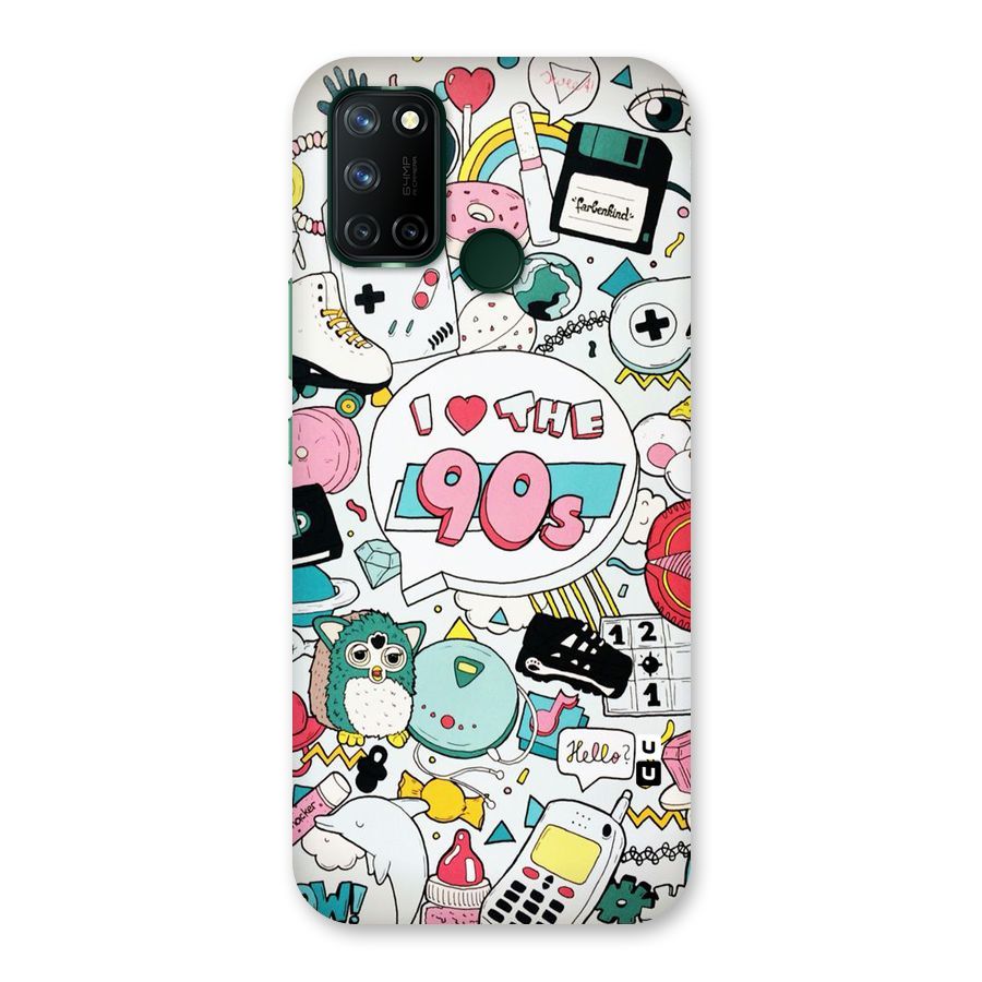 Heart 90s Back Case for Realme 7i