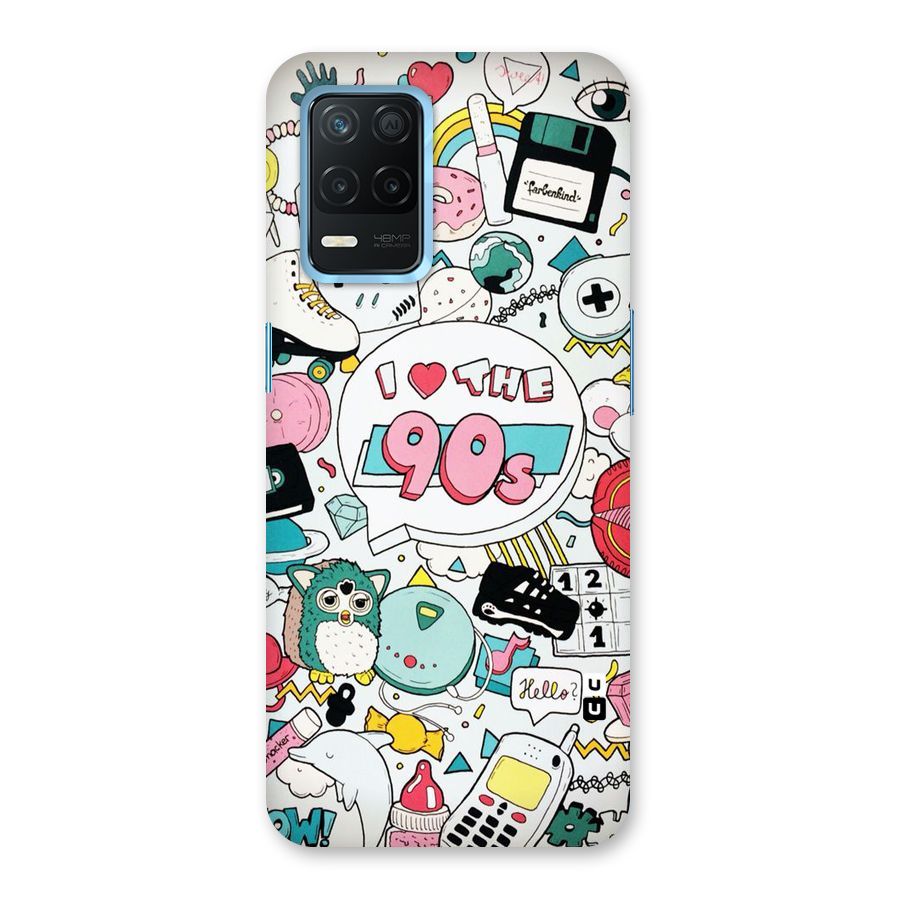 Heart 90s Back Case for Realme 8s 5G